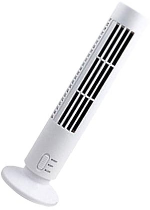 Holibanna Tower Fan Tower Fan Mini Portable Desk Fan Oscillating Fan Usb Cooling Air Conditioning Purifier Fan Personal Small Bladeless Fan for Bedroom Home Office Desktop White Tower Fans
