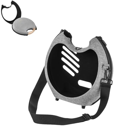 JOYSOG Kardon OS6 Hülle, Harte Reise-Tragetasche für Harman Kardon Onyx Studio 6 Bluetooth-Lautsprecher mit Schultergurt (Grau)