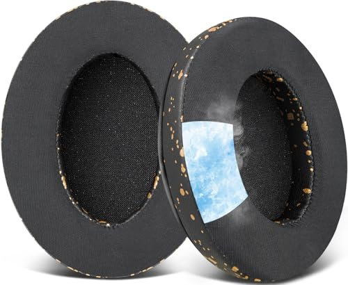 SOULWIT Gel Refrigerante Almohadillas para Razer Barracuda/Barracuda X/Barracuda X Chroma Auriculares (No se Ajustan a Barracuda Pro), Cojines Cascos con Espuma Aislante del Ruido