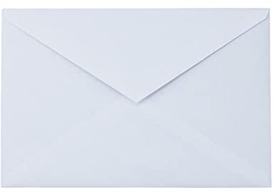 ARKRAFT 100 vita brevpapper inbjudningskort kuvert (C6 100)