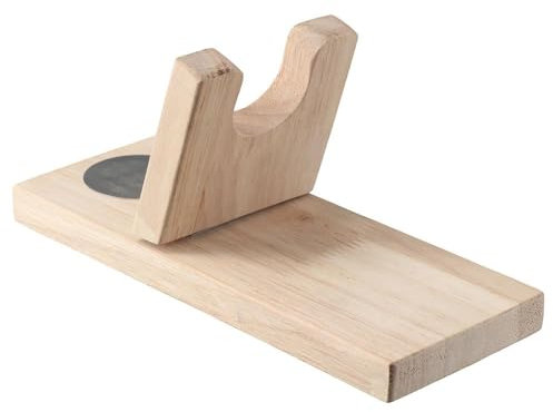 Wooden Hot Glue Gun Holder,Hot Melt Glue Gun Base, Craft Room Organizer Hot Melt Gun Accessories for Factory Home Hand Crafts