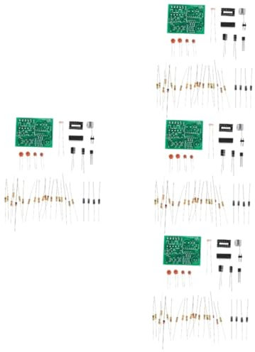 PartyKindom 4 Sätze Sprachsteuerungsschalter Platine Platinenbausatz Elektronische Schaltung DIY Kit Elektronischer Akustik Klatsch Steuerschalter Sprachschaltermodul Sound Control Schalter