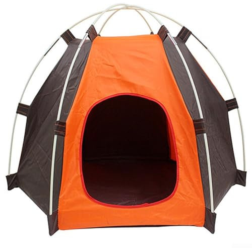 Tente imperméable pour animal domestique, intérieur et extérieur, pour chien, chat, chiot, chaton, tipi imperméable, respirante, lavable
