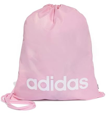 adidas Unisex LINEAR Gymsack, True pink/White, One Size
