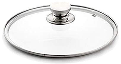Coperchio di ricambio universale in vetro trasparente da 22 cm, adatto per tutte le padelle e pentole, migliora la tua esperienza di cottura