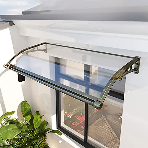 Tenda impermeabile per esterni, per veranda, finestra, balcone, cortile, giardino, 80 x 290 cm