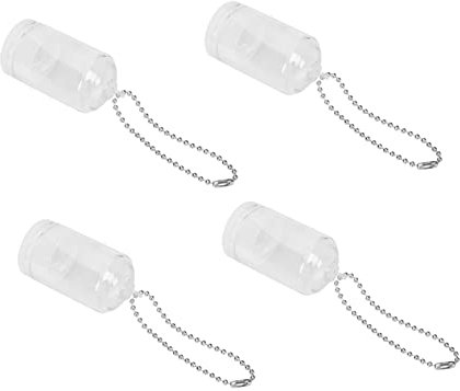 HEMOTON 5 Pièces Mini Pendentif en Verre pour Terrarium Globe Décoratif Ornement pour Porte-clés Pendentif pour Plante Pot Mini Globe en Verre pour Bonsaï