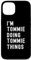 Ich bin Tommie, der Tommie-Dinge tut Hülle für iPhone 13