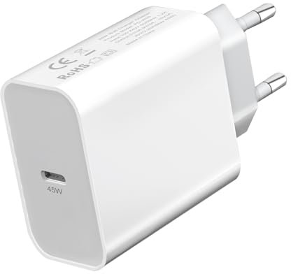 45W USB C Ladegerät für Samsung Galaxy S25 Ultra,S25 Plus/S25/S23 Plus/S24 Ultra/S24 S22/S21 FE A56 5G/A26 A36 A16/A55 A25 A35 A54 A53 Z Fold 4 5 6/Z FilP iPhone 15 16 Handy Netzteile Schnellladegerät