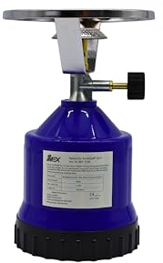 IMEX BFC-5183 Gaskocher, robuster, kompakter Campingkocher für Camping, Backpacking oder Festivals, leistungsstarker 1,1 KW