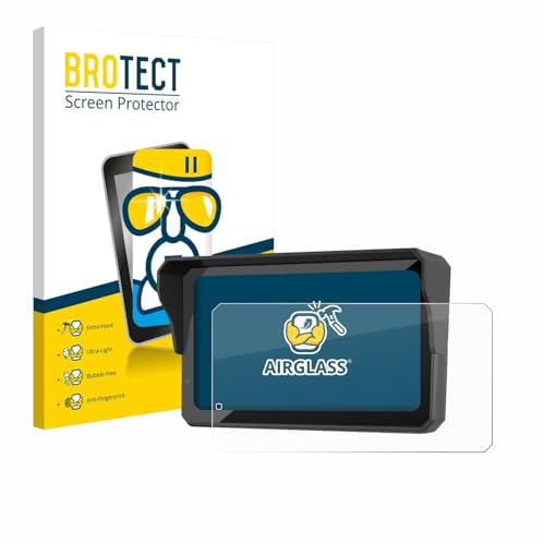 BROTECT Schutzglas für Carpuride W602BS | Transparenter Displayschutz Made in Germany Schutzfolie Panzer Folie Glas 9H Anti-Fingerprint Einfache Montage Clear