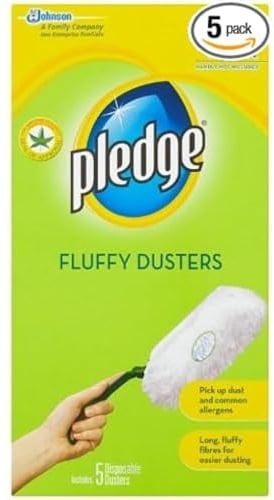 Pledge Fluffy Duster Refills x5 (Pack of 4)