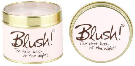 Lily Flame Pink Blush Scented Candle Tin