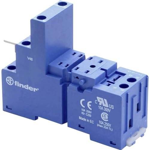Finder 94.02 Relay Socket 55.32, 86.30, 99.02, 094.91.3 Pack of 1