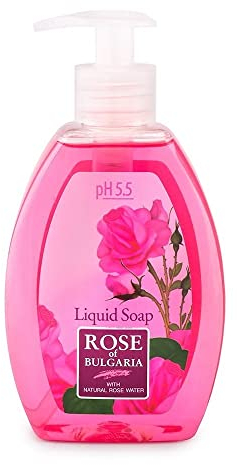 Biofresh Rose of Bulgaria Flüssigseife Handwäsche mit natürlichem Rosenwasser, 300 ml