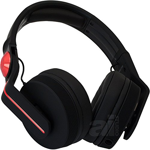 Pioneer HDJ-700-R Casque dynamique professionnel fermé pour DJ (Rouge)