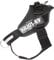 Julius-K9 16IDC-PBGHS-2 IDC Powergeschirr, Hundegeschirr mit Front Control Y-Gurt, Größe: XL/2, Schwarz