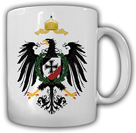 Deutsches Kaiserreich Deutsch Adler German Empire Militär Kaffee Tasse #27546