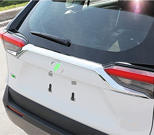 für RAV4 XA50 2019-2024 Obere Chrom Heckklappen Zierleiste Verchromt 1 Stück ABS Kunststoff