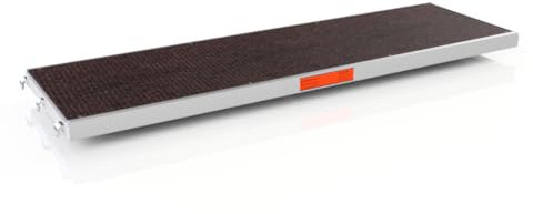 Alu-Robustboden Gerüstboden Arbeitsbühne Alurahmentafel Gerüstboden Alu Gerüst Boden Sperrholzbelag (2,07 m x 0,61 m)