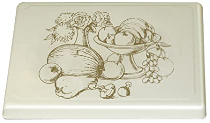 LMG Cubre encimeras de Cocina de Gas (Gas-Blanco)