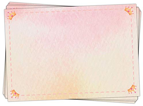 Logbuch-Verlag 25 Adressaufkleber Namensaufkleber rosa gold zum Beschriften rechteckig 7,4 x 5,2 cm - Etiketten selbstklebend für Briefe Schulhefte
