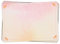 Logbuch-Verlag 25 Adressaufkleber Namensaufkleber rosa gold zum Beschriften rechteckig 7,4 x 5,2 cm - Etiketten selbstklebend für Briefe Schulhefte