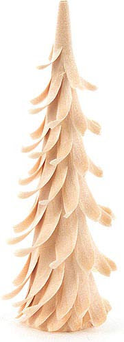 Dregeno Seiffen Spiralbaum Natur - 11 cm