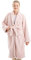 HOMELEVEL Kuschelfleece Bademantel für Kinder - Sherpa Morgenmantel mit Taschen Schalkragen Gürtel - Kinderbademantel für Jungen und Mädchen