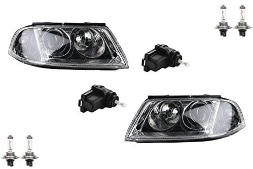 Johns, Scheinwerfer passend für VW Passat Satz 3B Set m. H7 H7 L R 00-05 mit Stellmotor
