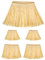 Feriany Accesorios de Traje de Espantapájaros de Papel Accesorios de Espantapájaros de Papel Sujetadores de Brazo y Tobillo Kit de Paja Espantapájaros para Decoración de Accesorios de Fiesta