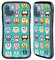 Head Case Designs Pattern Verde Gufi Kawaii Cover Ibrida Compatibile con Apple iPhone 13