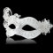 MYSEUNI 2024 New White Masquerade Mask - Peacock Metal Venetian Mask for Women - Butterfly - Mardi Gras, Halloween Parties, Costume Party, Carnivals, Wedding
