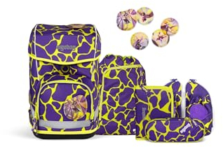 ergobag cubo Light Set ergonomischer Schulranzen, Vorgänger-Kollektion, extra leicht, Set 6-teilig, 780 g