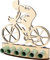 XL Geldgeschenk aus Holz|Geschenkidee|Gutscheinverpackung|witziges Geschenk|Geldgeschenk für Frauen und Männer (Fahrrad Mann)