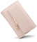 REETEE Portefeuille Femme en Cuir PU Petit Porte Monnaie Slots de Carte, Porte Feuilles pour Femme Court avec Porte-Monnaie Zippé et Portefeuilles Pochette Femme (L-Rose)