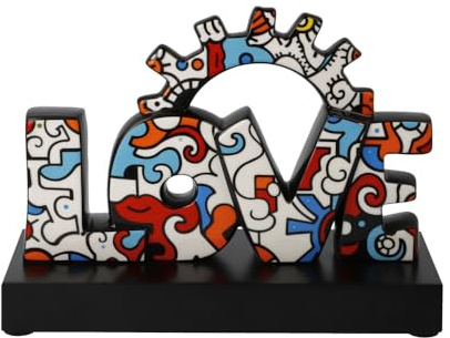 Figur Evolution of Love Billy the Artist - Pop Art