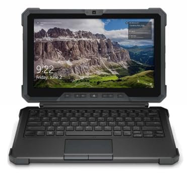 Dell Latitude 7212 Rugged Extreme Tablet - 11.6'' FHD Touch Screen (Renewed) With IP65 Keyboard