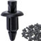 Alrens 35 clip di fissaggio carenatura moto clip di carenatura in plastica rivetto moto vite spire velocità clip dado nero foro 6mm con Honda/compatibile con Yamaha/con Suzuki/