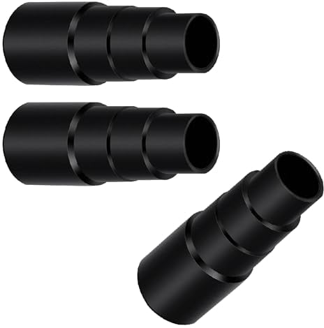 3Pcs Dust Extractor Hose Adaptor, Universal Vacuum Hose Adapter for Dust Collector Hoses, Dust Extraction Hose Adaptor for Circular Saw, Table Saw, Jigsaw, Power Tools Cumilo