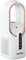 Benross 38639 Rechargeable Bladeless Fan with Mist Humidifier / 3 Speed Settings / 7 LED Colours/USB Rechargeable Desk Fan/Quiet Operation / 165ml Water Tank Capacity/White