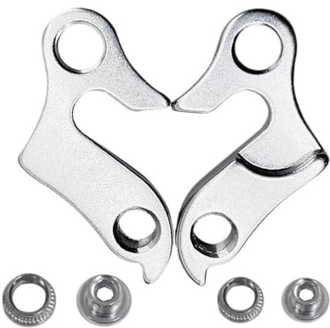 Bike Gear Hanger 2 Stück Ersatz Fahrrad Schaltauge, Gear Mech Schaltauge, Ersatzteil mit Schutzfunktion für Rahmen und Getriebesystem - Einfache Installation und langlebige Verarbeitung