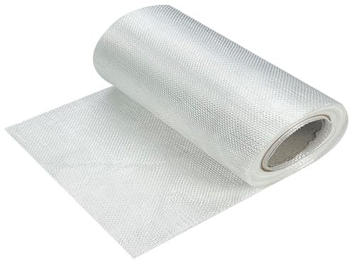 COYOUCO Tissu en Fibre de Verre Densité 14×14 Longueur de la mèche de Tissage 5000cm Largeur 100cm Réparation de Piscine et Longue pour Bateau