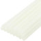 QUARKZMAN 20 Stück Heißklebestifte 7mm x 200mm Heißklebesticks Bunt Heißklebepistole Sticks Heißkleber Klebestifte Klebstoff für DIY Kunsthandwerk AbdichtungGlitzer Weiß