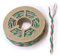 Cavi gemellari verdi e rosa 22 AWG / 0,35 mm² 50 metri CAN-Bus cavo