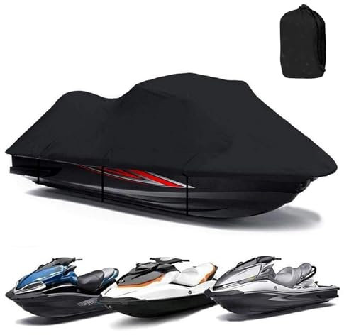 Housse de Protection Jet Ski Housse de Jet Ski Housse de Bateau a Moteur Fait de Tissu Oxford étanche, de Qualité Marine,Résistante Aux UV Housse Jet Ski