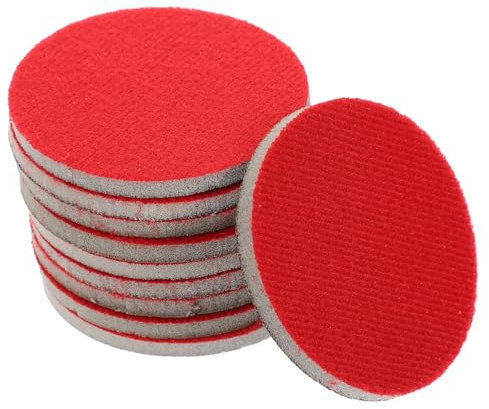 Homoyoyo 10Pcs Bowling Sandpaper Sheets Multipurpose Polishing Pads for Microfiber Bowling Mat Cleaning and Professional Use Includes Grit for Optimal Grinding and Polishing