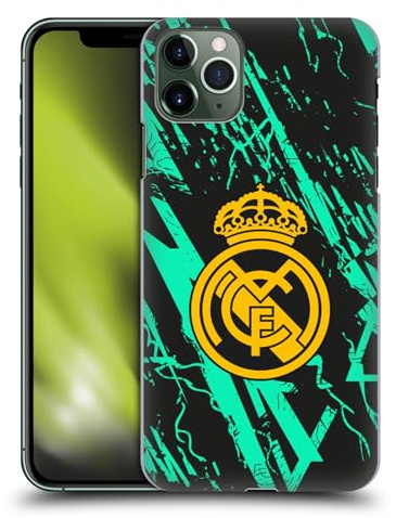 Head Case Designs Officially Licensed Real Madrid CF Green Gold Urban Hard Back Case Compatible With Apple iPhone 11 Pro Max