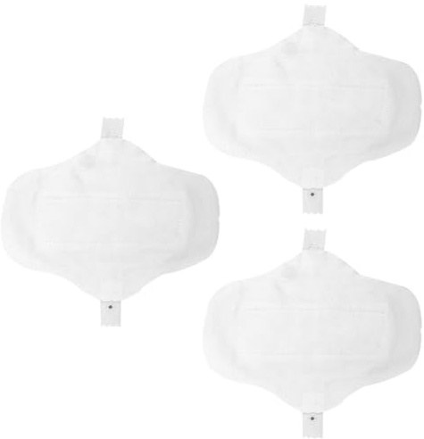 Gadpiparty 3pcs Washable Cotton Sanitary Pads Reusable Leak Menstrual Towels with Wings for Women Thin Absorbent Cloth Napkins Eco Friendly Biodegradable