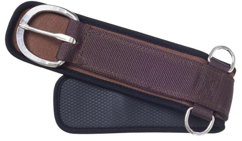 Tough 1 Performers 1st Choice Miniature Neoprene Girth, Brown, 18-Inch